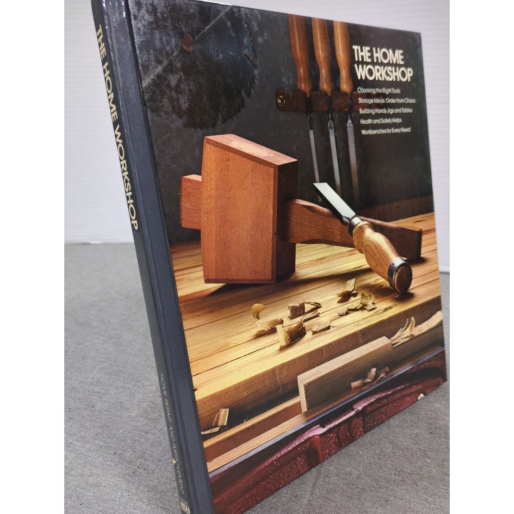 1980 The Home Workshop (Home Repair & Improvement) Time-Life Books VTG Hardcover